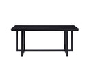 Kini - 7 Pieces Dining Room Set - Black