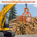 28in Log Lifting Tongs