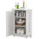 Bathroom Cabinet Triangle Corner Storage Cabinet With Adjustable Shelf Modern Style by HouseOfZazla
