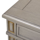Dauphin - TV Stand Storage Display Console Table - Gray Cashmere by HouseOfZazla