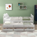 Twin Size Daybed With Trundle And Drawers by HouseOfZazla