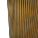Langseth Iron Sunburst Side Table Modern Design by HouseOfZazla