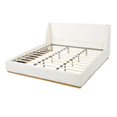 Luxury Upholstered Bed with Wings by HouseOfZazla
