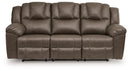 Lowilla - Reclining Sofa - Driftwood by Unique Piece Furniture