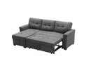 Ashlyn - Reversible Sleeper Sectional Sofa With Storage Chaise, USB Charging Ports And Pocket by Unique Piece Furniture