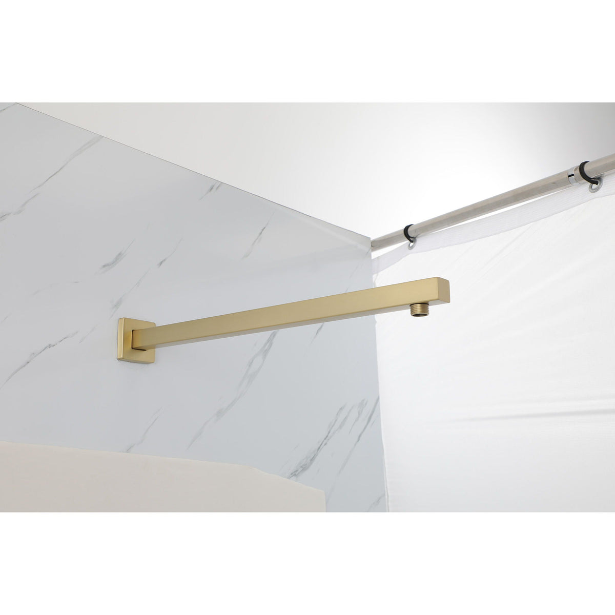Wall Mounted Shower Arm With Flange, photo 12 of 15