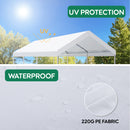 10 x 20 Ft Carport Replacement Canopy Cover