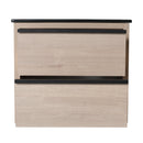 24" Bathroom Vanity, With Black Ceramic Sink And 2 Soft Close Drawers (BLO-G-BL9060BK)W1286S