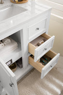 James Martin De Soto 36" Single Bathroom Vanity, Bright White