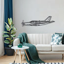 TBM Metal Aircraft Wall Art - NCP0143 by Navigate Craft