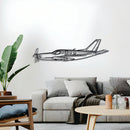 TBM Metal Aircraft Wall Art - NCP0143 by Navigate Craft