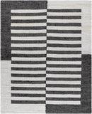 Soren Black&White Jute Area Rug