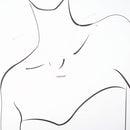 Dainty Amethyst Bar Necklace