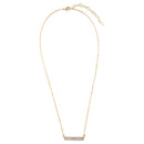 Dainty Mother of Pearl Bar Necklace