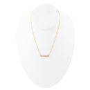 Dainty Mother of Pearl Bar Necklace