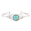 Dainty Turquoise Cuff Bracelet