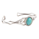 Dainty Turquoise Cuff Bracelet