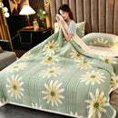 GobekUsa Cozy Milk Velvet Blanket - 3 Layer Warmth & Fluffy Weighted Blanket