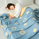 GobekUsa Double Cotton Blanket: Soft & Breathable Bed Cover
