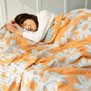GobekUsa Double Cotton Blanket: Soft & Breathable Bed Cover