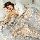 GobekUsa Double Cotton Blanket: Soft & Breathable Bed Cover