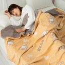 GobekUsa Double Cotton Blanket: Soft & Breathable Bed Cover