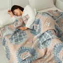 GobekUsa Double Cotton Blanket: Soft & Breathable Bed Cover