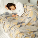 GobekUsa Double Cotton Blanket: Soft & Breathable Bed Cover