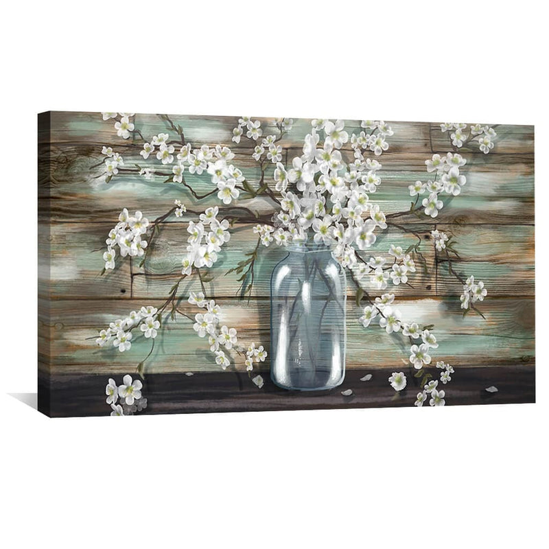 Daisy Vase Canvas