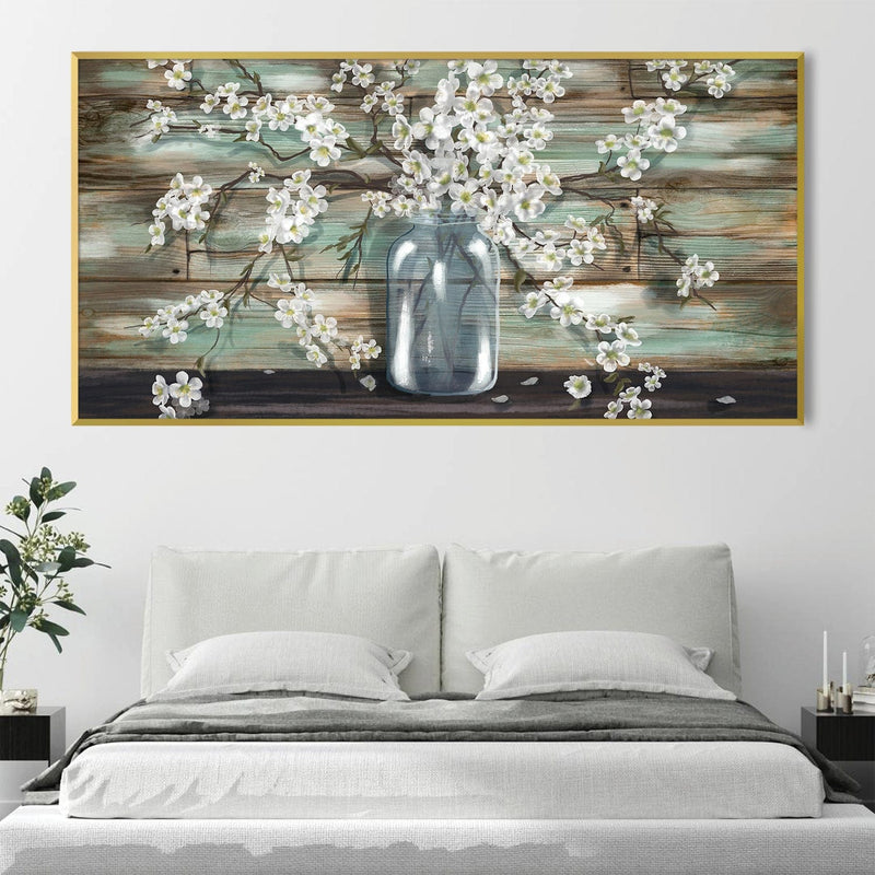 Daisy Vase Canvas