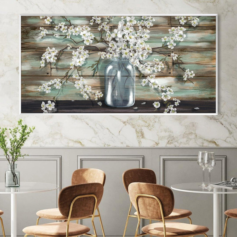 Daisy Vase Canvas