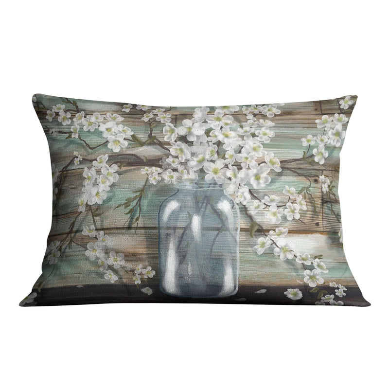 Daisy Vase Cushion