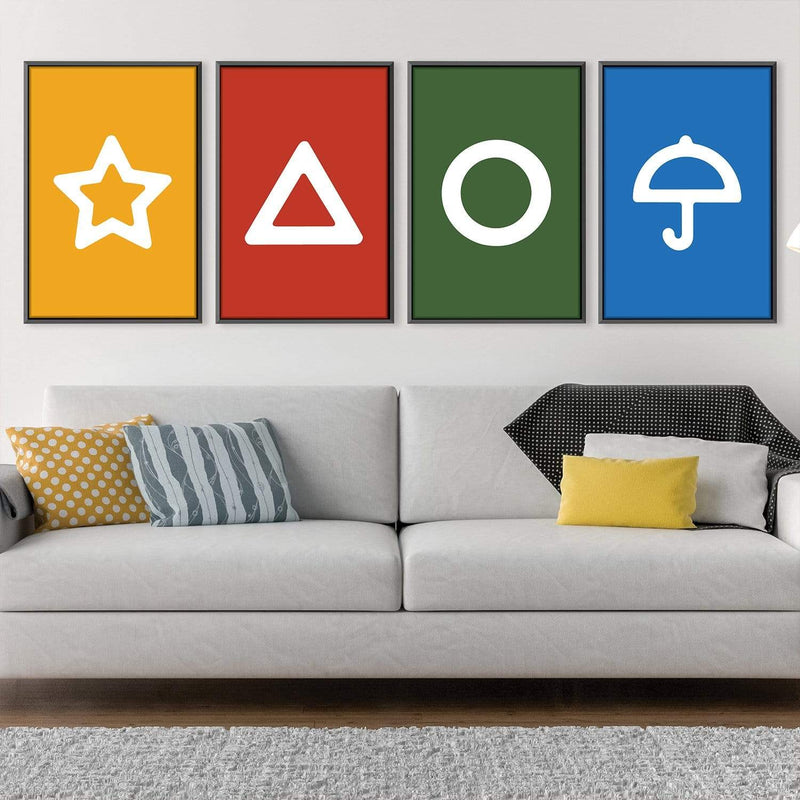 Dalgona Symbols Canvas