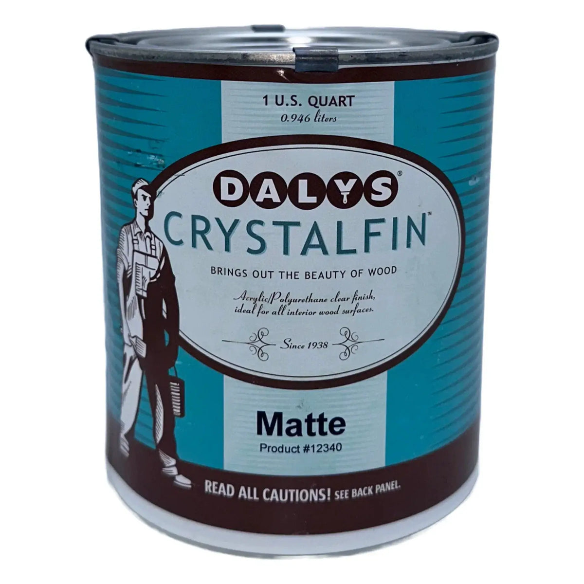 CrystalFin Water-Based Polyurethane: Fast Drying, Non-Toxic, and Highly Protective Finish, photo 4 of 8