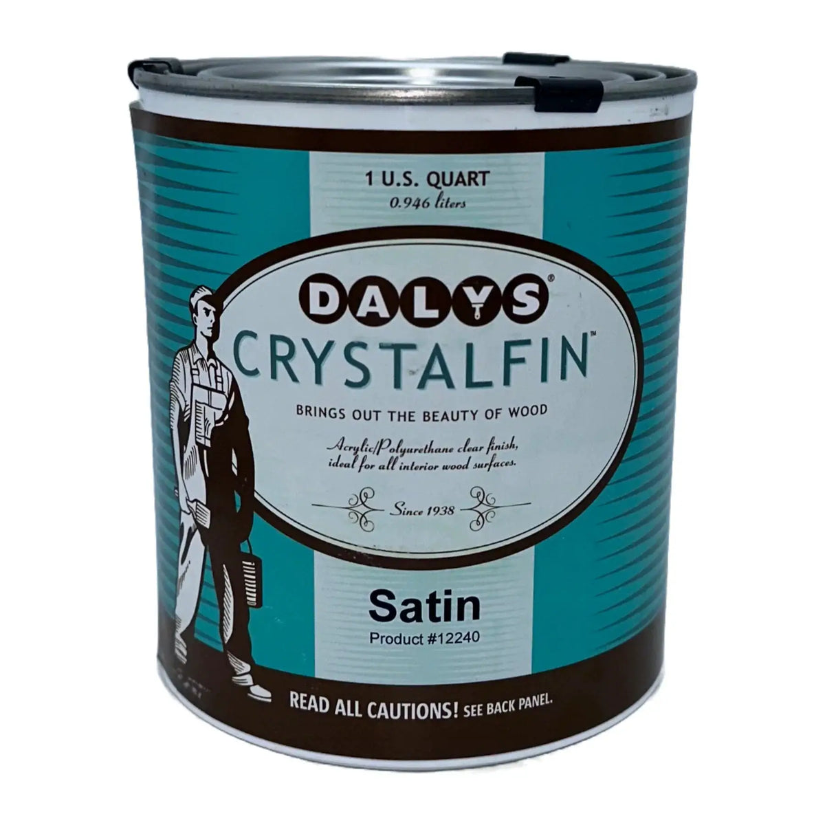 CrystalFin Water-Based Polyurethane: Fast Drying, Non-Toxic, and Highly Protective Finish, photo 6 of 8