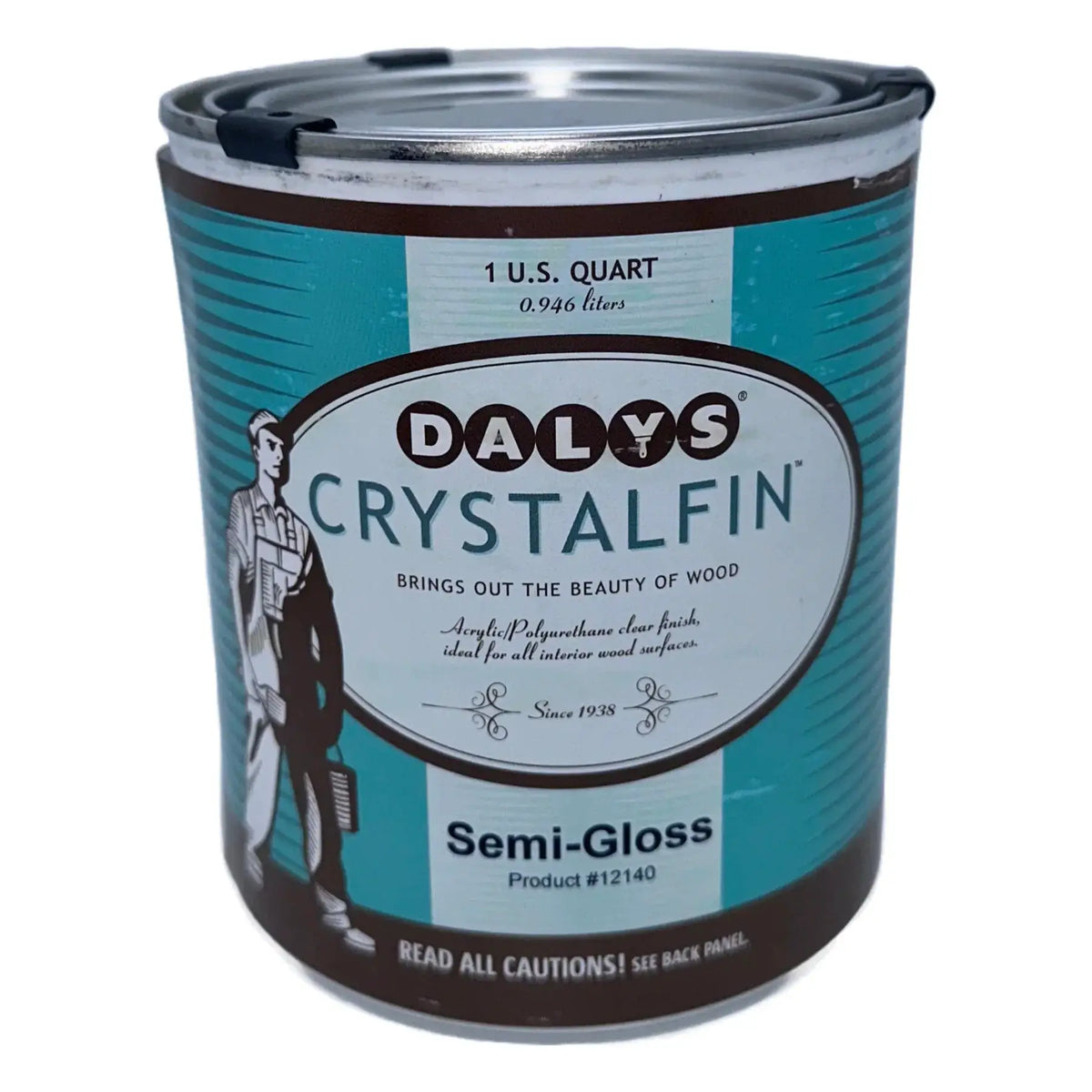 CrystalFin Water-Based Polyurethane: Fast Drying, Non-Toxic, and Highly Protective Finish, photo 8 of 8