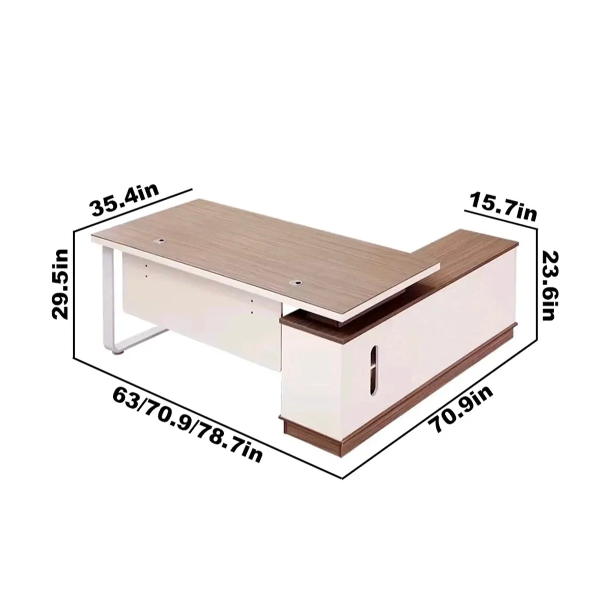 Halley · Modern L-Shaped Desk, photo 16 of 16