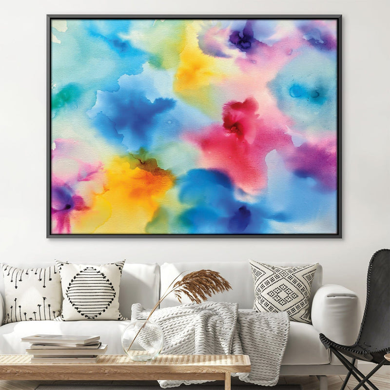 Dancing Colors Canvas