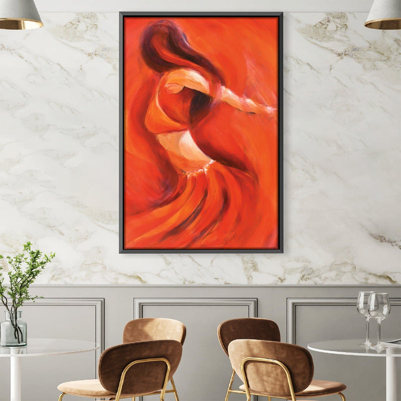 Dancing Flame Canvas