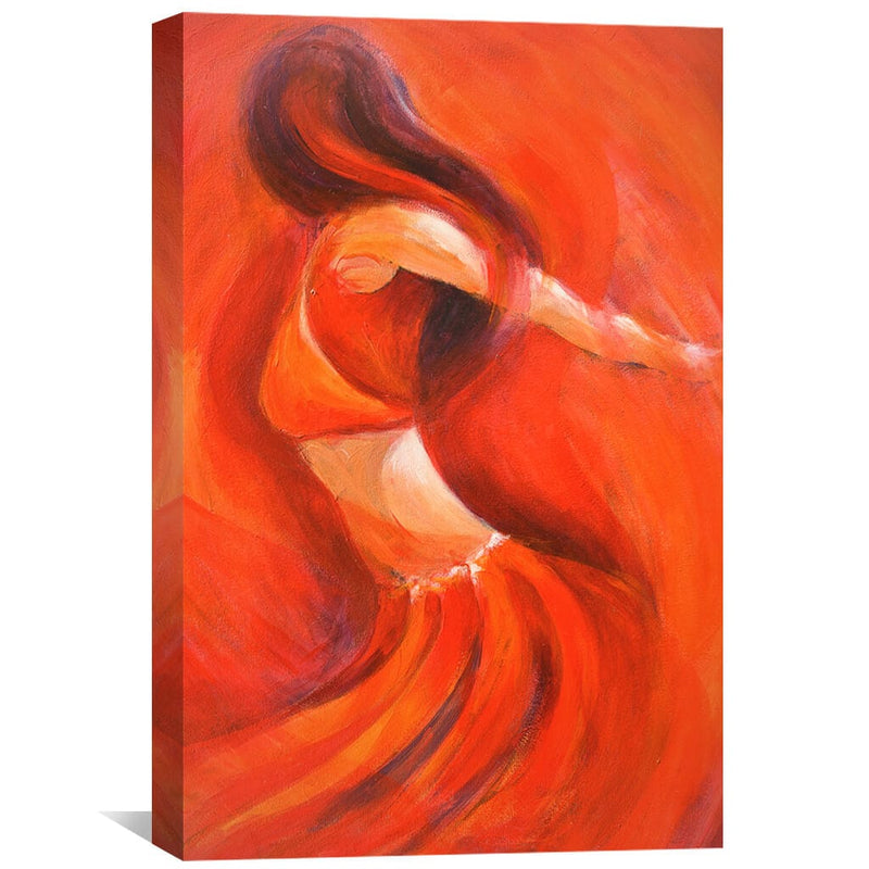 Dancing Flame Canvas