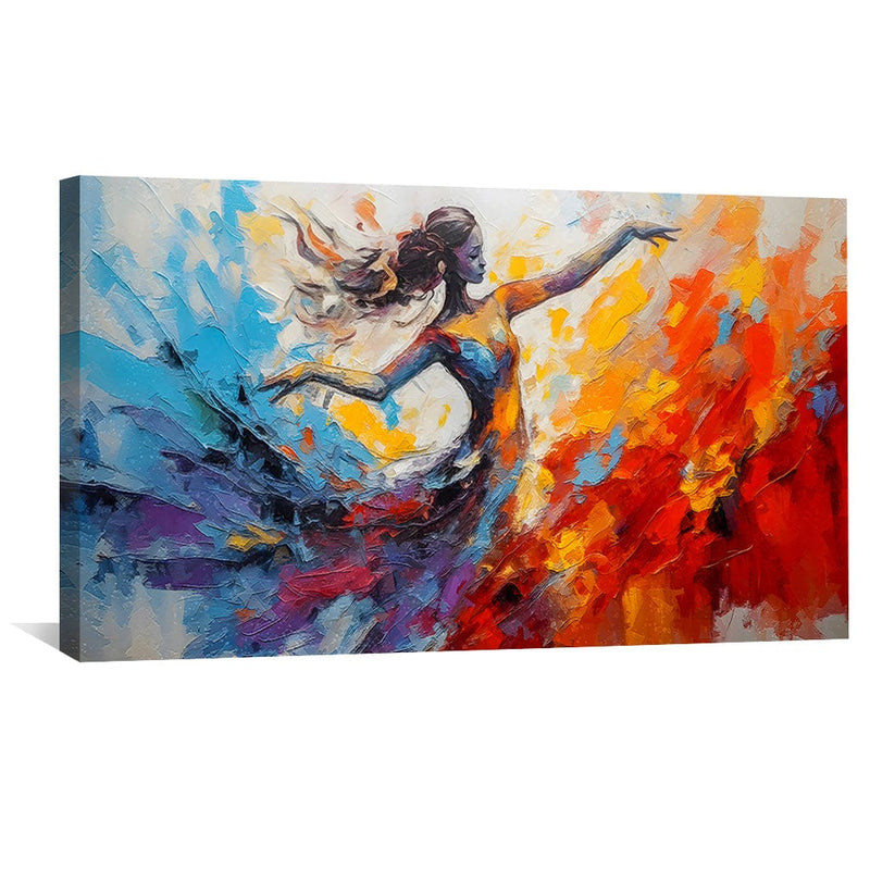 Dancing In The Paint Canvas