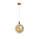 GobekUsa Dandelion Crystal Ball Chandelier LED Hanging Lamp for Bedroom and Restaurant