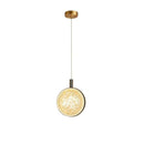 GobekUsa Dandelion Crystal Ball Chandelier LED Hanging Lamp for Bedroom and Restaurant