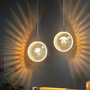 GobekUsa Dandelion Crystal Ball Chandelier LED Hanging Lamp for Bedroom and Restaurant