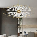 GobekUsa Dandelion Golden Ball Chandelier - Nordic Postmodern Bedroom Dining Room Decor