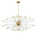 GobekUsa Dandelion Golden Ball Chandelier - Nordic Postmodern Bedroom Dining Room Decor