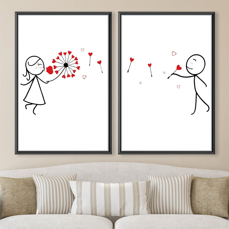 Dandelion Love Canvas