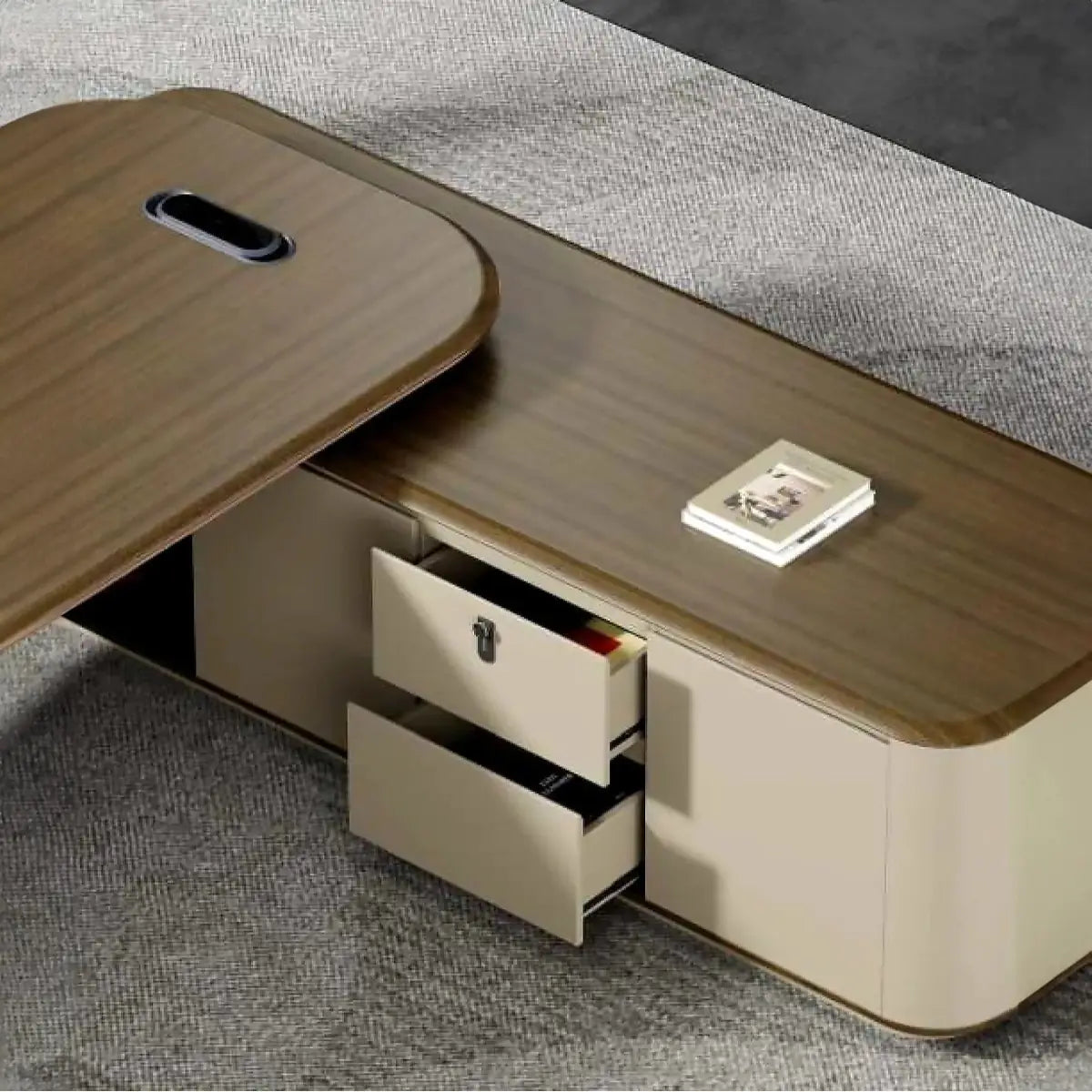 Secord · Modern L-Shaped Executive Desk, photo 9 of 17