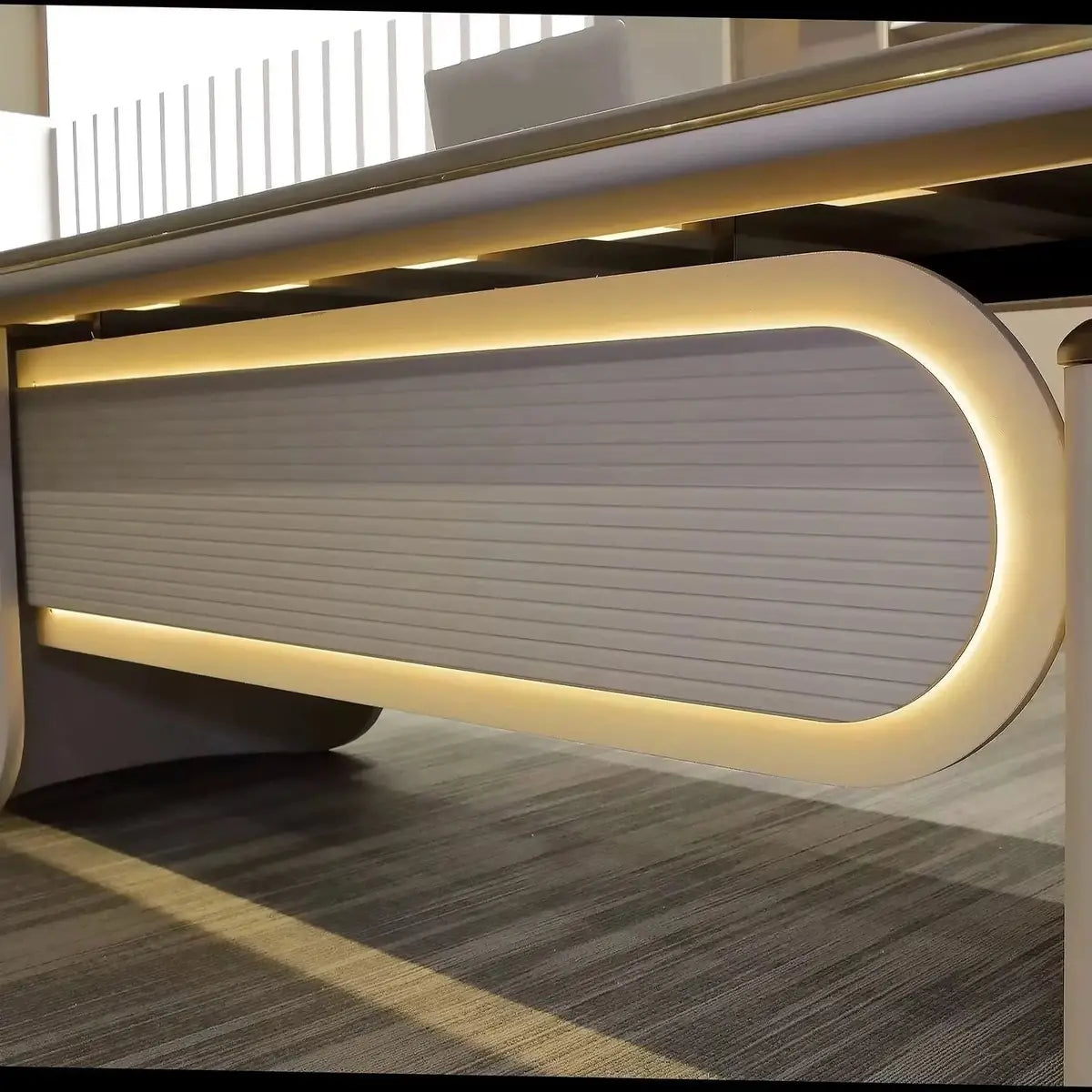 Secord · Modern L-Shaped Executive Desk, photo 12 of 17