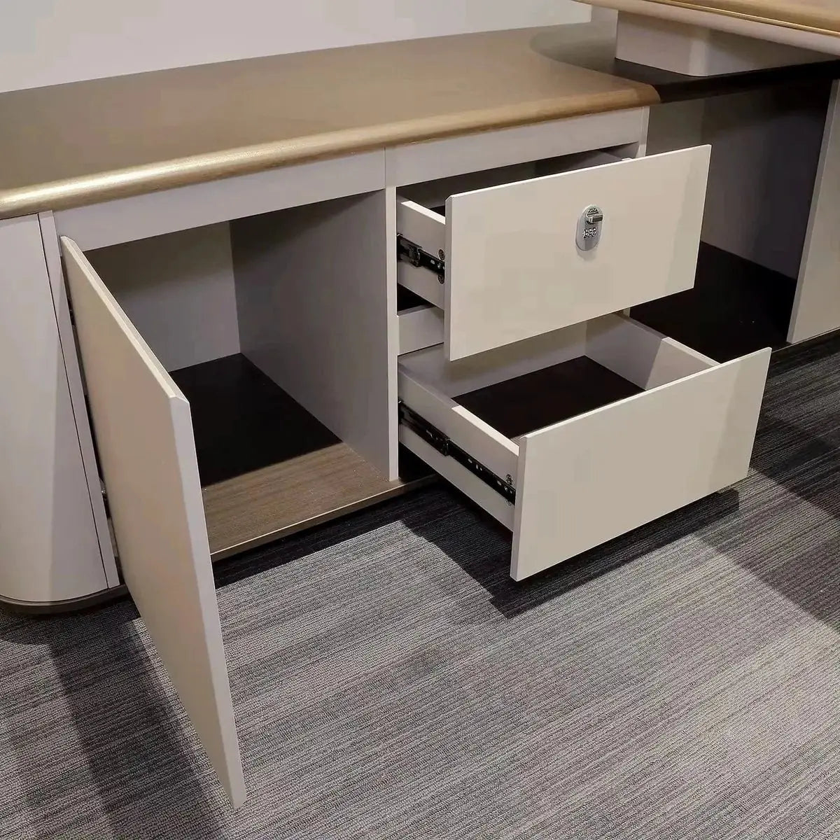 Secord · Modern L-Shaped Executive Desk, photo 10 of 17
